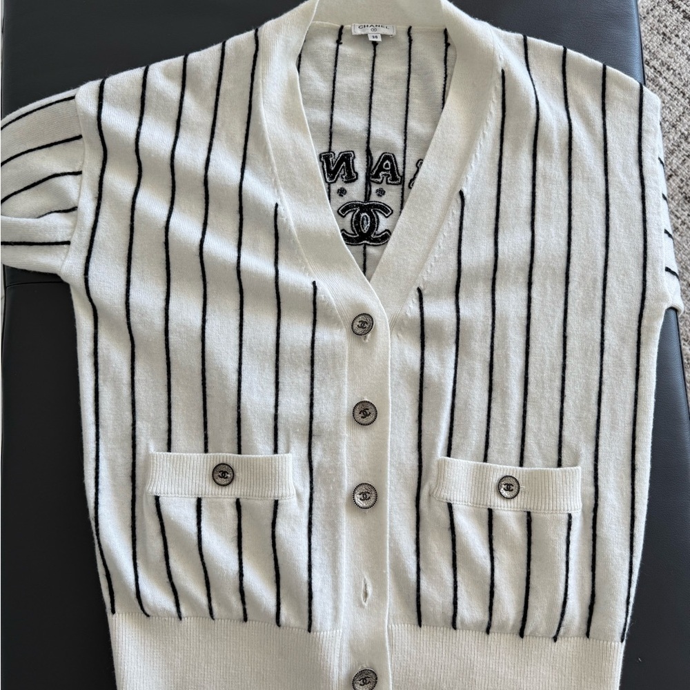 Chanel size 36 missing one button